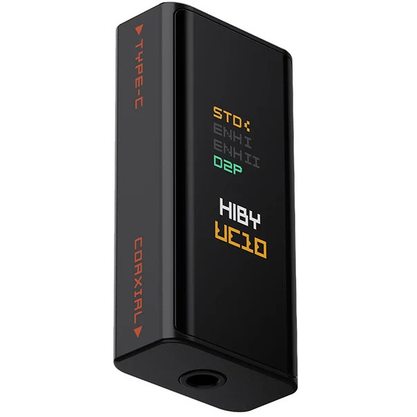 Портативный усилитель и ЦАП HiBy UC10 (черный)