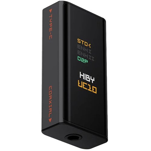 Портативный усилитель и ЦАП HiBy UC10 (черный)
