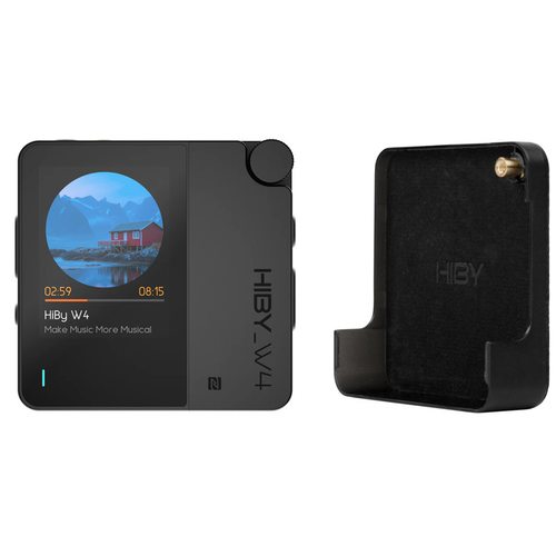 Портативный усилитель и ЦАП Hiby W4 + MagSafe (черный)