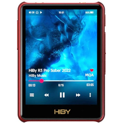 Плеер HIBY R3 Pro Saber 2022 Alluminium Alloy (красный)