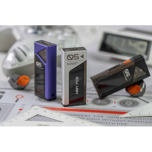 Портативный усилитель и ЦАП HIBY FC5 (с экраном) (фиолетовый)