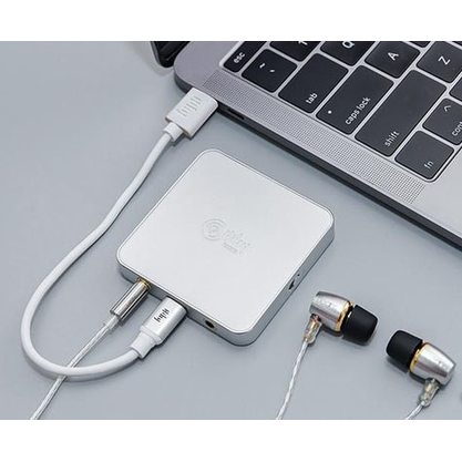 Портативный усилитель и ЦАП Hiby FD1 (серебристый)