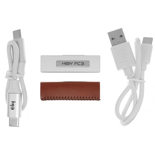 Портативный усилитель и ЦАП HiBy FC3 USB (серебристый)