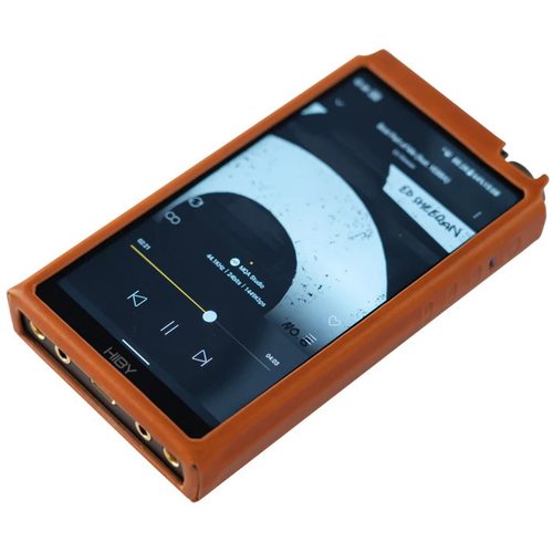 Чехол для плеера HiBy R6 III 2025 Leather Case (коричневый)