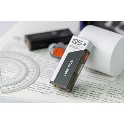 Портативный усилитель и ЦАП HIBY FC5 (с экраном) (серебристый)