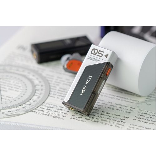 Портативный усилитель и ЦАП HIBY FC5 (с экраном) (серебристый)