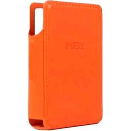Чехол для плеера HiBy R3 II 2025 Leather Case (оранжевый)