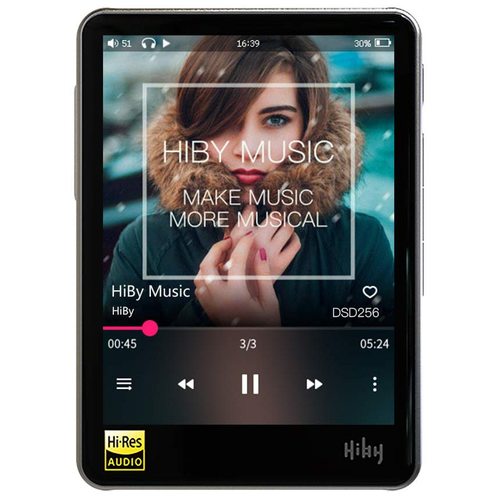 Плеер HIBY R3 Pro Saber Alluminium Alloy Grey