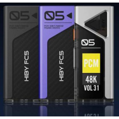 Портативный усилитель и ЦАП HIBY FC5 (с экраном) (серебристый)