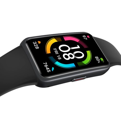 Умные часы (фитнес-браслет) Honor Band 6 (черный) (китайская версия)