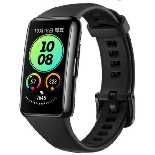 Умные часы (фитнес-браслет) Huawei Band 6 Pro (чёрный)
