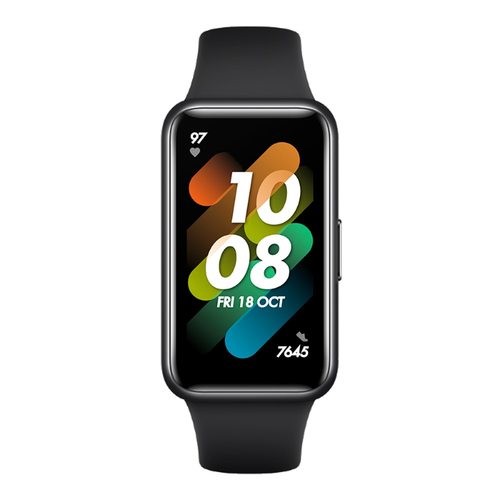 Умные часы (фитнес-браслет) Huawei Band 7 (чёрный)