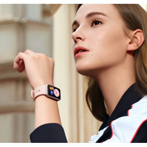 Умные часы (фитнес-браслет) Huawei Watch Fit (розовый)