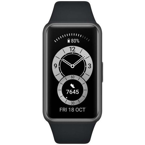 Умные часы (фитнес-браслет) Huawei Band 6 (черный)