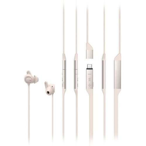 Беспроводные наушники Huawei Freelace Pro (дымчатый белый)
