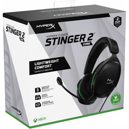 Игровые наушники HyperX CloudX Stinger 2 Core Xbox (черный)