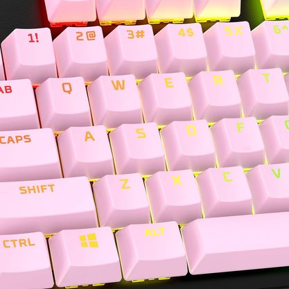 HyperX PBT Keycaps double shot (розовый)