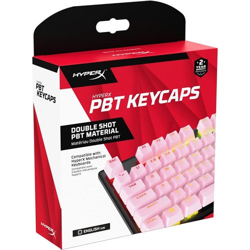 HyperX PBT Keycaps double shot (розовый)
