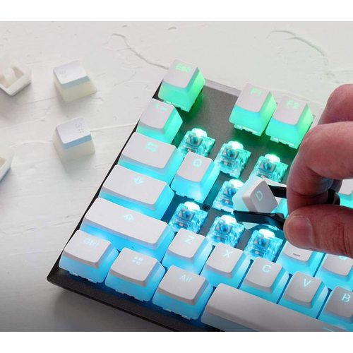 Набор кейкапов HyperX Pudding PBT Keycaps double shot (белый)