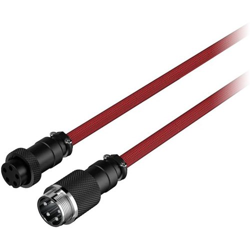 Кабель HyperX USB Type-C Coiled Cable (красно-черный)