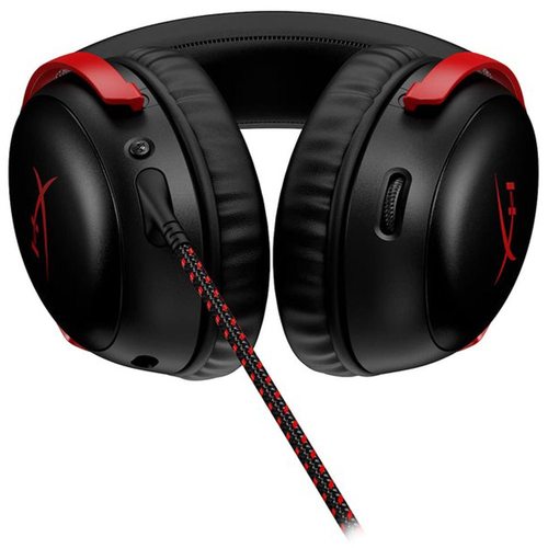 Игровые наушники HyperX Cloud III (черный-красный)