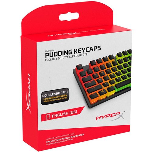 Набор кейкапов HyperX Pudding Keycaps (черный) HyperX