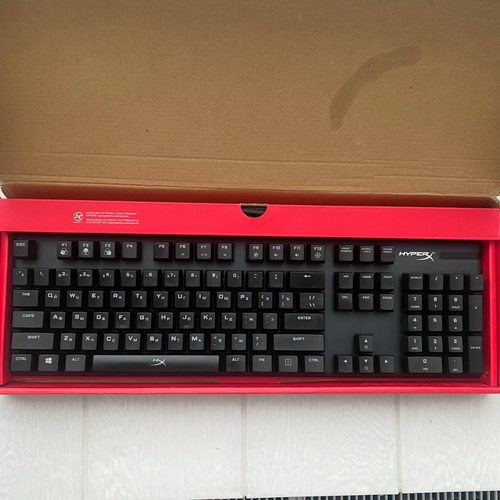 Уцененный товар HyperX Alloy Origins (Red - Linear) RU (уценка)