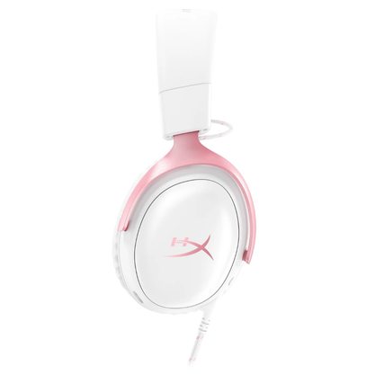 Наушники HyperX Cloud III (белый/розовый)