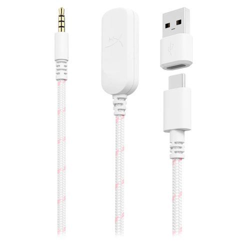 Наушники HyperX Cloud III (белый/розовый)