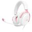 Игровые наушники HyperX Cloud III (белый/розовый)