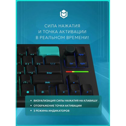 Игровая клавиатура IO by Red Square Type 68 Magnetic Pro Wireless (io2052) (черный)