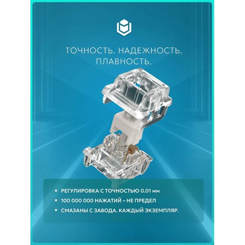 Игровая клавиатура IO by Red Square Type 68 Magnetic Pro Wireless (io2052) (черный)