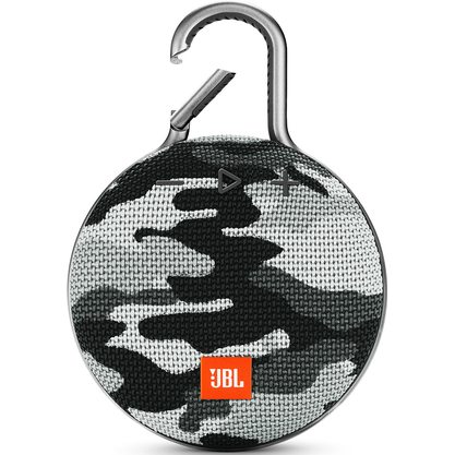 Беспроводная колонка JBL Clip 3 (черно-белый камуфляж)