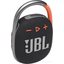 Беспроводная колонка JBL Clip 4 (черный-оранжевый)