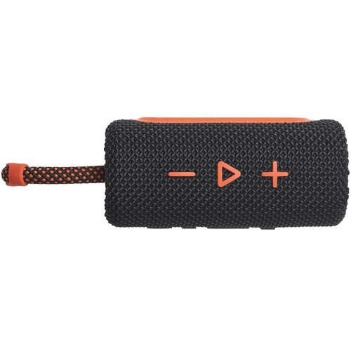 Портативная колонка JBL Go3 (черный/оранжевый)
