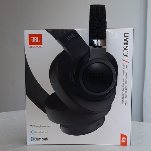 Уцененный товар JBL Live 500BT черный (уценка)