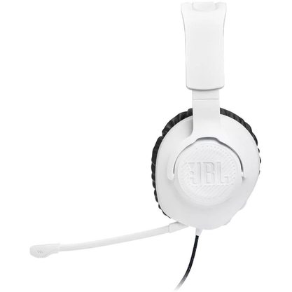 Игровые наушники JBL Quantum 100P (белый)