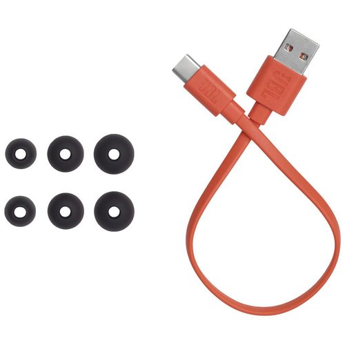 Беспроводные наушники JBL Tune 115TWS (чёрно-красный)