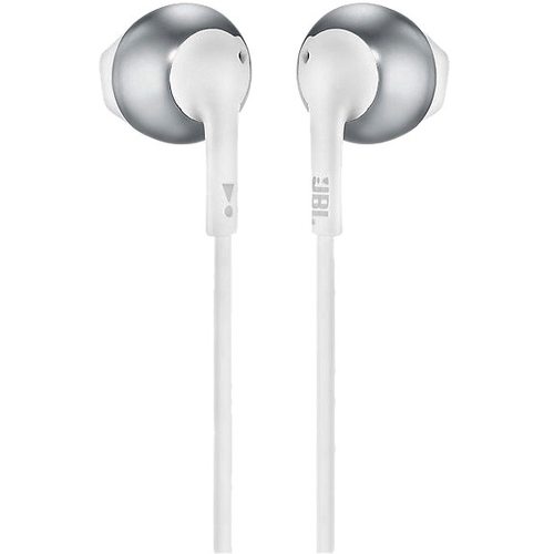 Наушники JBL T205 (серебристый)