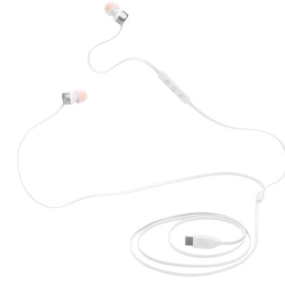 Наушники JBL T310C (белый)