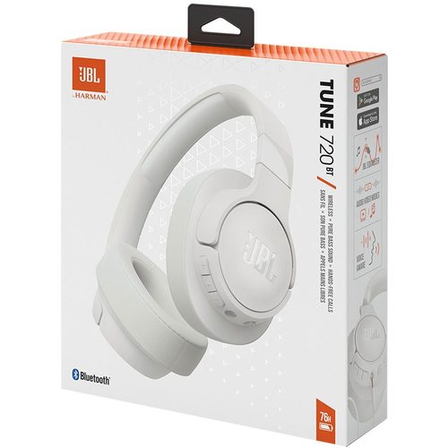 Беспроводные наушники JBL T720BT (белый)