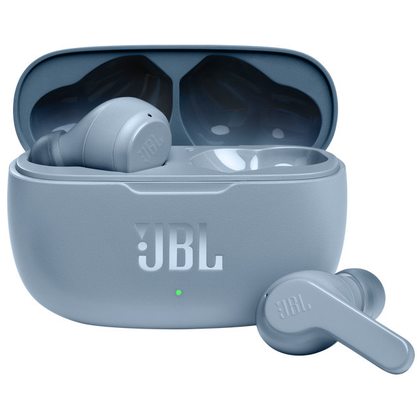 Беспроводные наушники JBL Wave 200 (голубой)