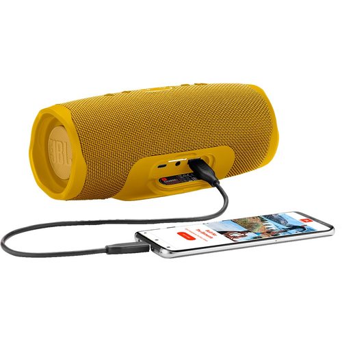 Беспроводная колонка JBL Charge 4 (желтый)