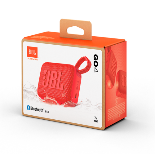 Беспроводная колонка JBL Go 4 (красный)