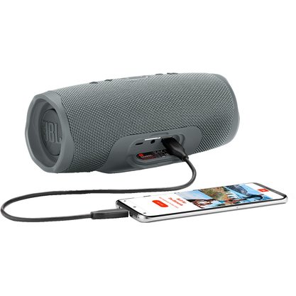 Беспроводная колонка JBL Charge 4 (серый)