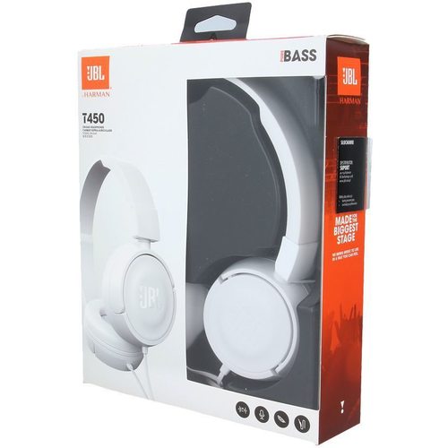 Наушники JBL T450 (белый)