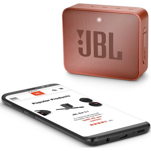 Беспроводная колонка JBL Go 2 (коричневый)