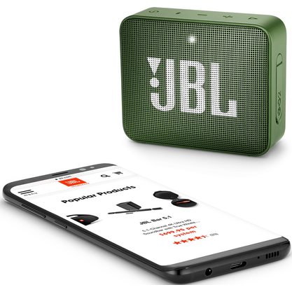 Беспроводная колонка JBL Go 2 (зеленый)