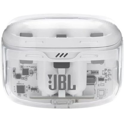 Беспроводные наушники JBL Tune Beam Ghost Edition (белый)