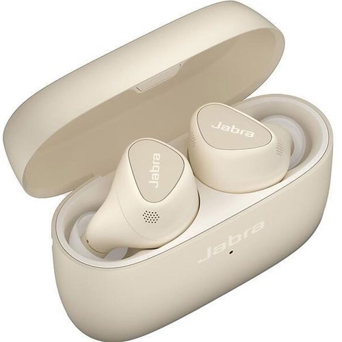 Беспроводные наушники Jabra Elite 5 (бежевый)